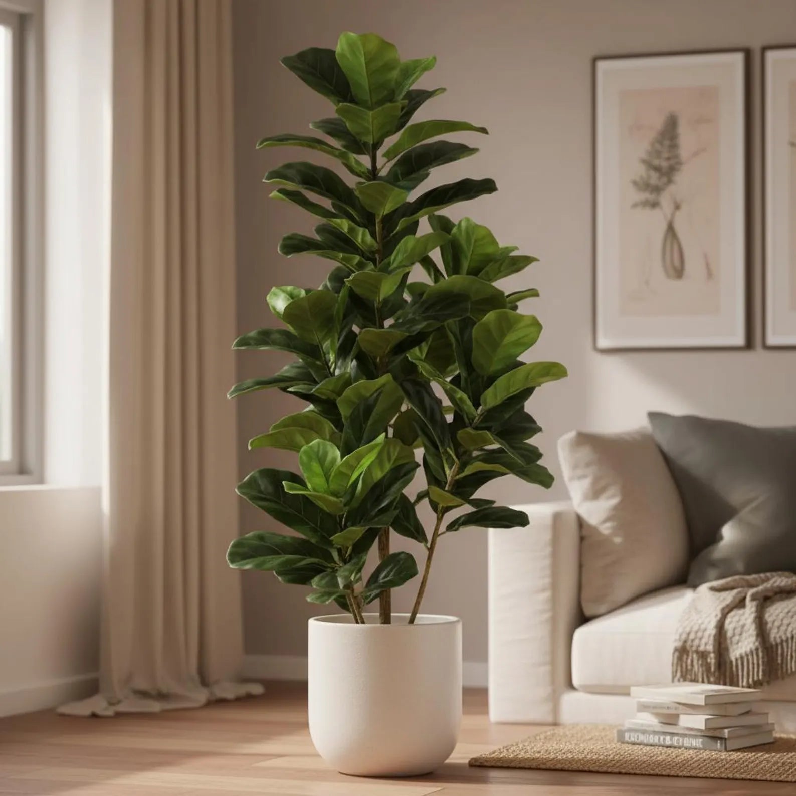 Artificial Ficus Lyrata Plant